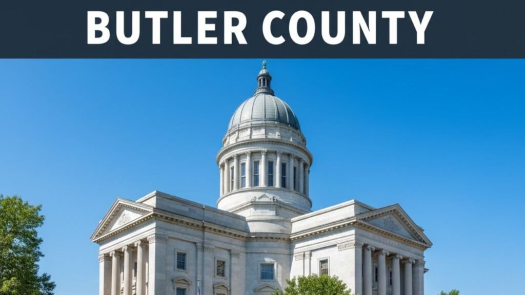 Butler County Clerk of Court building exterior in Ohio