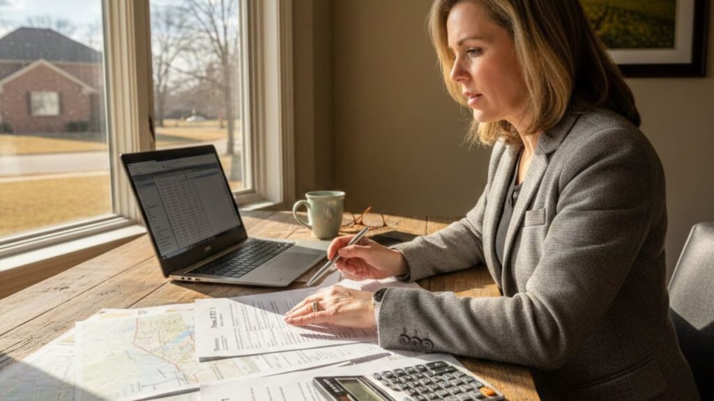  Homeowner completing Form DTE 1 for Property Value Complaint in Butler County Ohio
